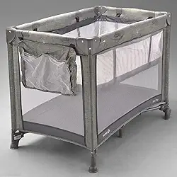 Safety 1st, Berço Mini Play, Grey Denim