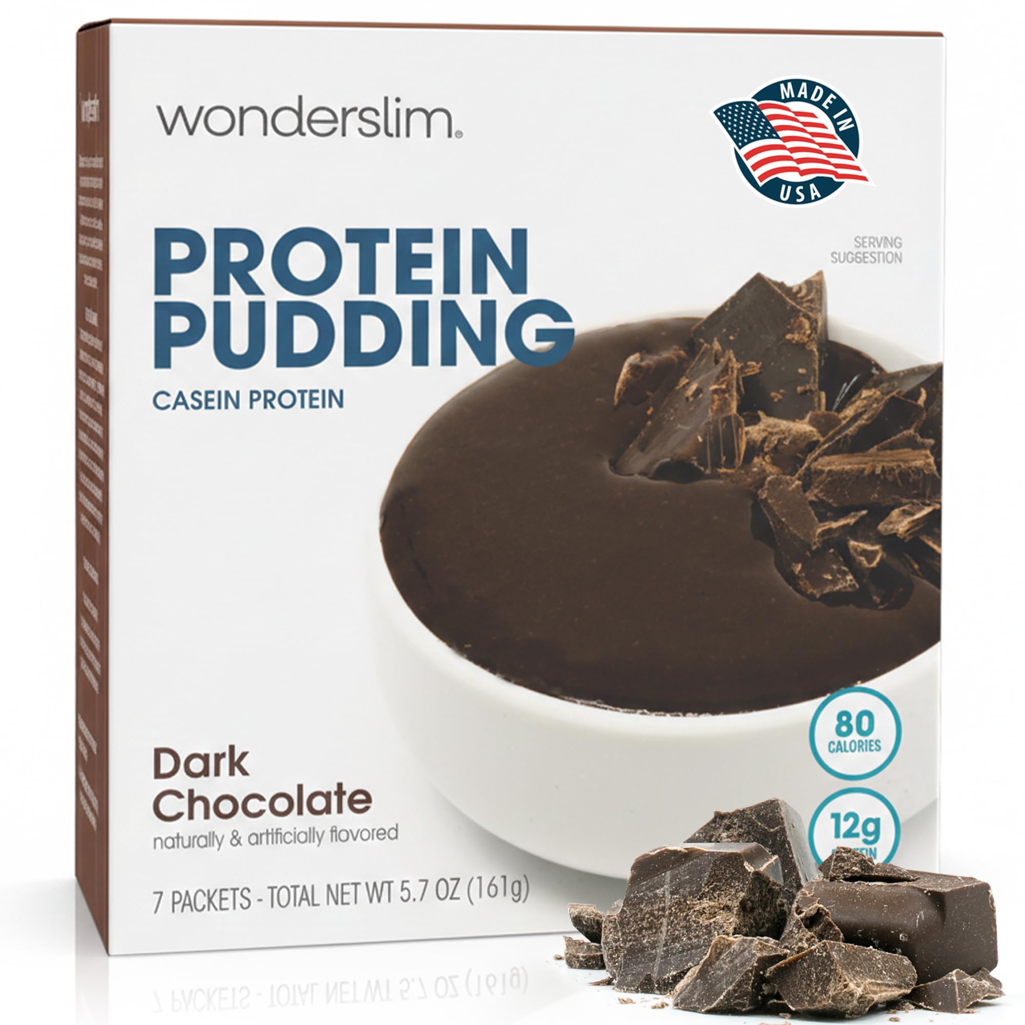 Protein Pudding, Dark Chocolate, Gluten Free, Low Carb (7ct)