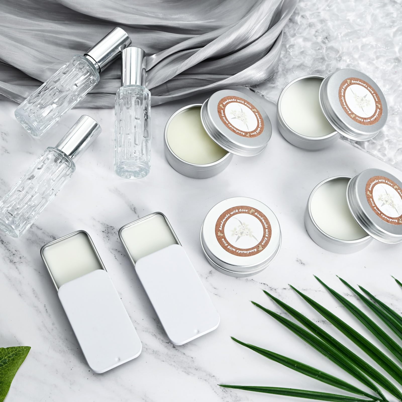 JUYRLE Parfüm Selber Machen Set, Solid Perfume Oil Making Kit, Kreative Bastelset Erwachsene DIY mit Ätherisches Öl, Mini Düfte mit Klein Sprühflasche, Als Geschenk für Damen/Frauen