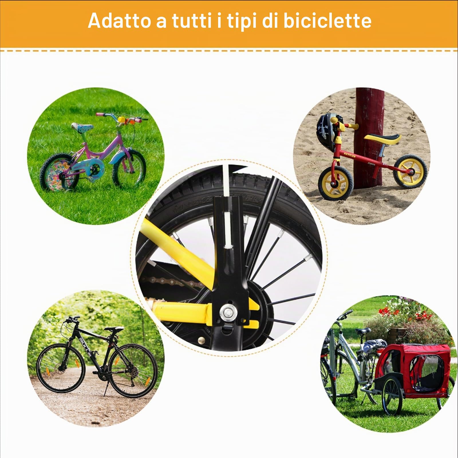 Billowvolve Police - Bandiera di sicurezza per bicicletta, nera, XL, 150 cm, triangolo, per esterni, per bambini, accessorio