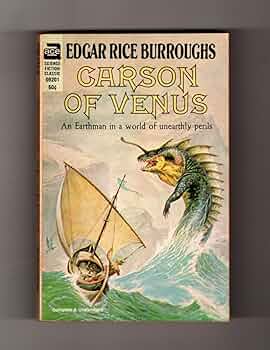 洋書 VENUS Carson of Venus - Ace # 09201. Circa 1960. Frank Frazetta