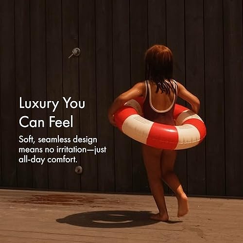 Miniatura 2 de Petites Pommes Flotador para niños pequeños  Tubo interior duradero, estampado a mano, diseño clásico a rayas, costuras suaves y cómodas, flotadores