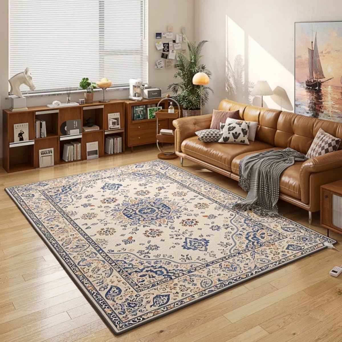 Alfombra Térmica Eléctrica de Grafeno con Control de Temperatura y Temporizador