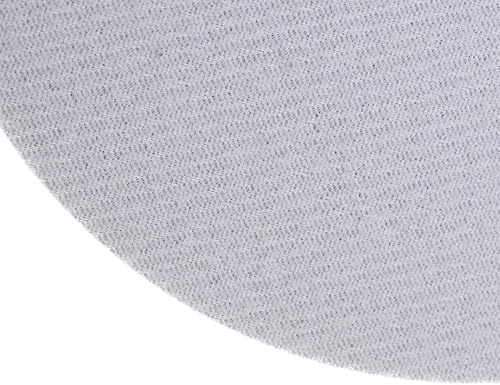 Miniatura 5 de uxcell 6 pulgadas 400-Grits esponja de lijado de gancho y bucle disco de lijado para maderapaneles de yesometal 5pcs