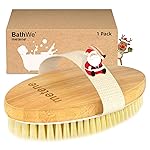 Metene Dry Brushing Body Brush, Exfoliating Body Scrubbers, Natural Bristles for Dry Skin, Improve Circulation, Stop Ingrown Hairs, Reduce Acne and Cellulite