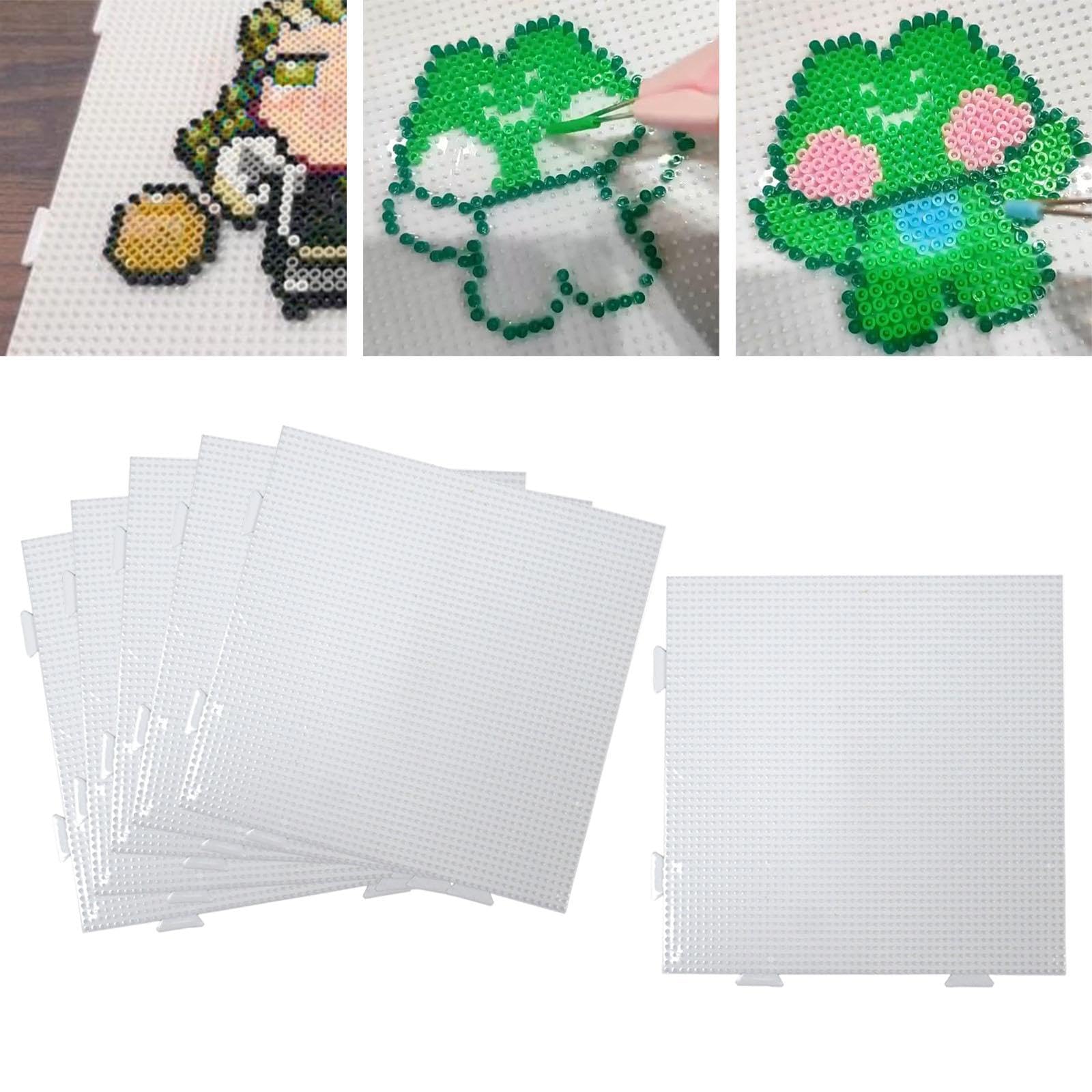 Plaques perles à repasser – créer chiffres et lettres Playbox