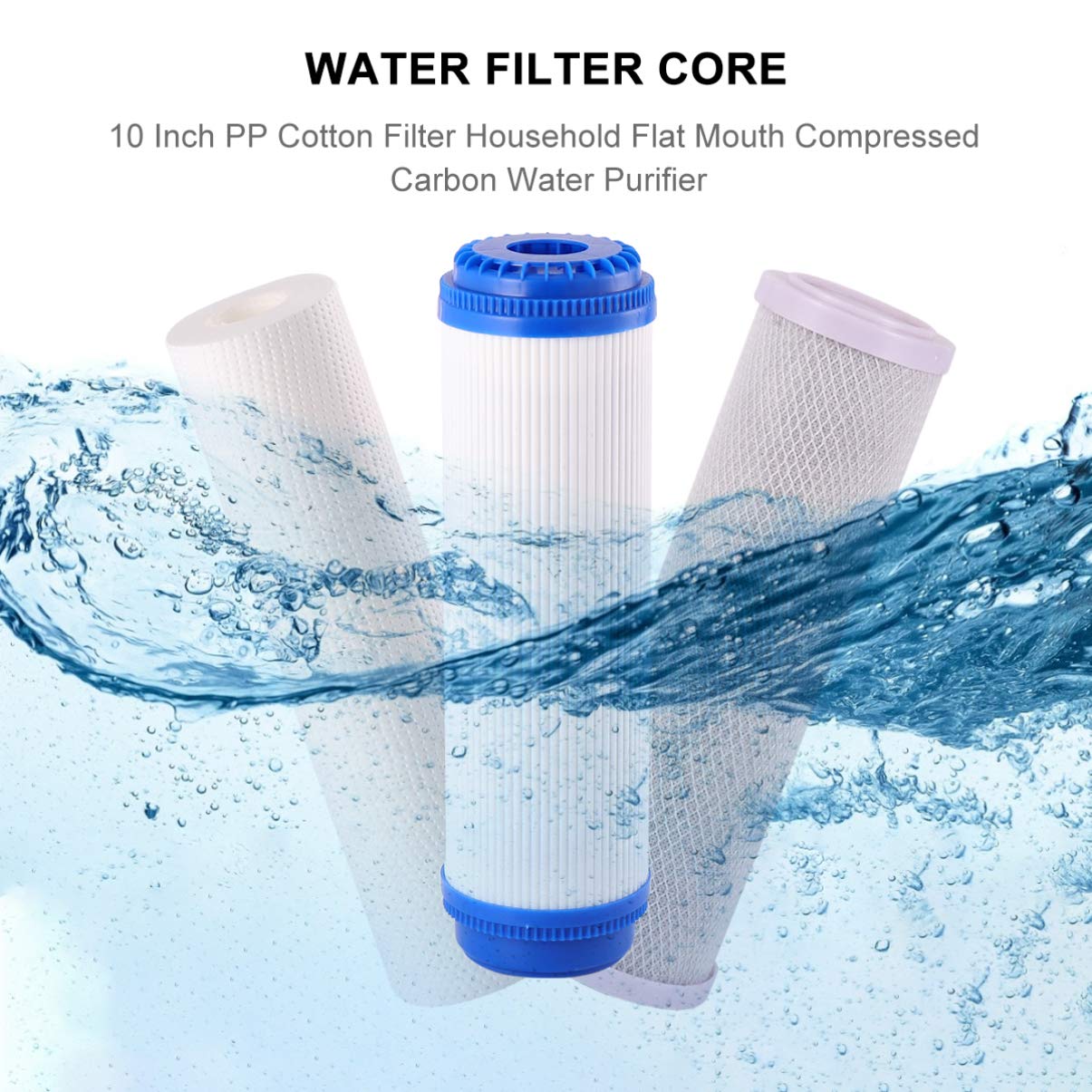Operitacx Filtro Para Purificador De Agua Cartuchos Pp Algodón Filtro De Agua Potable De Algodón Pp