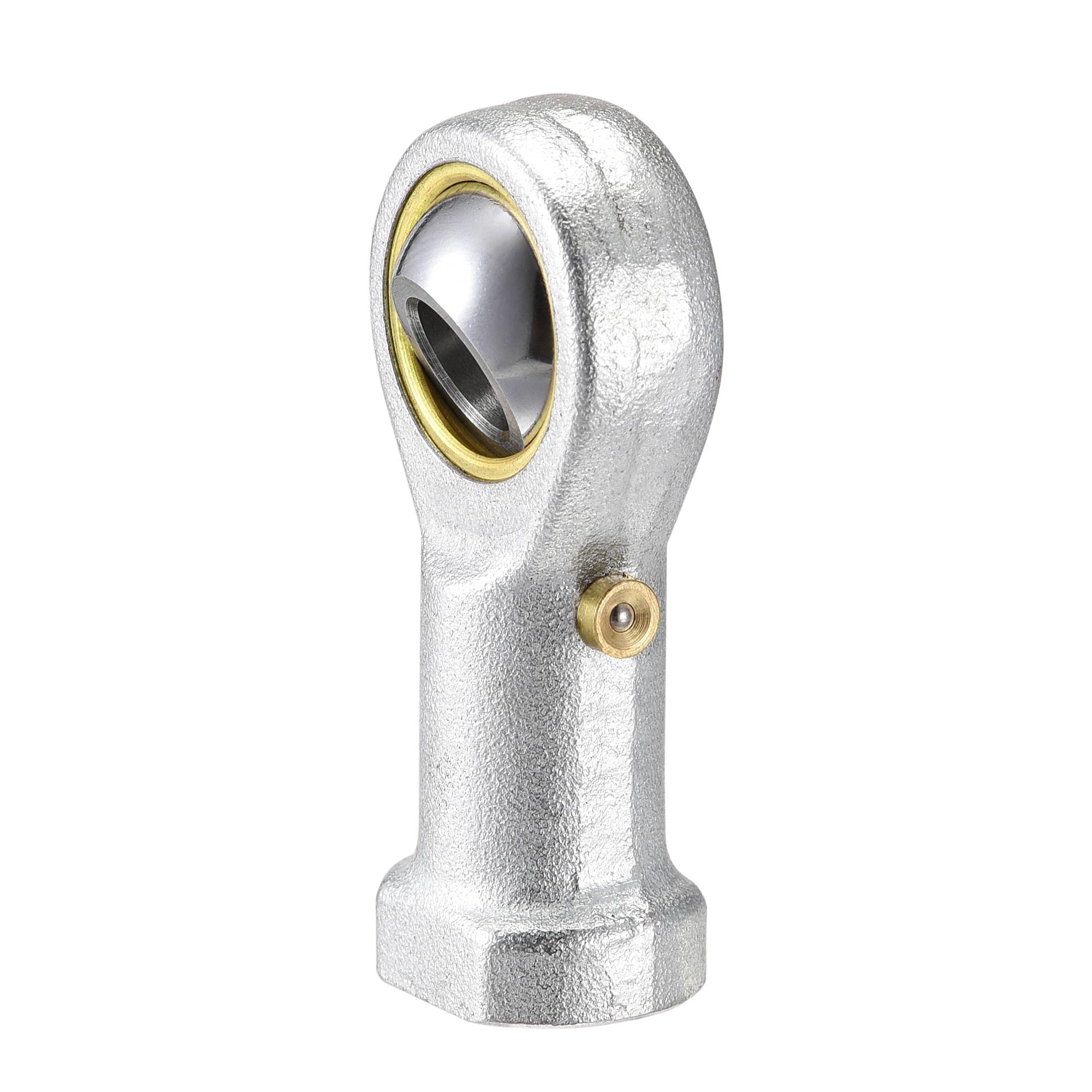 Sourcing Map 2pcs PHS5 M5 Femelle Tige Fin Roulement M5x0.8 Droit Main Filetage, Auto-Lubrifiant Joint Tige Extrémités, Comprend Écrou