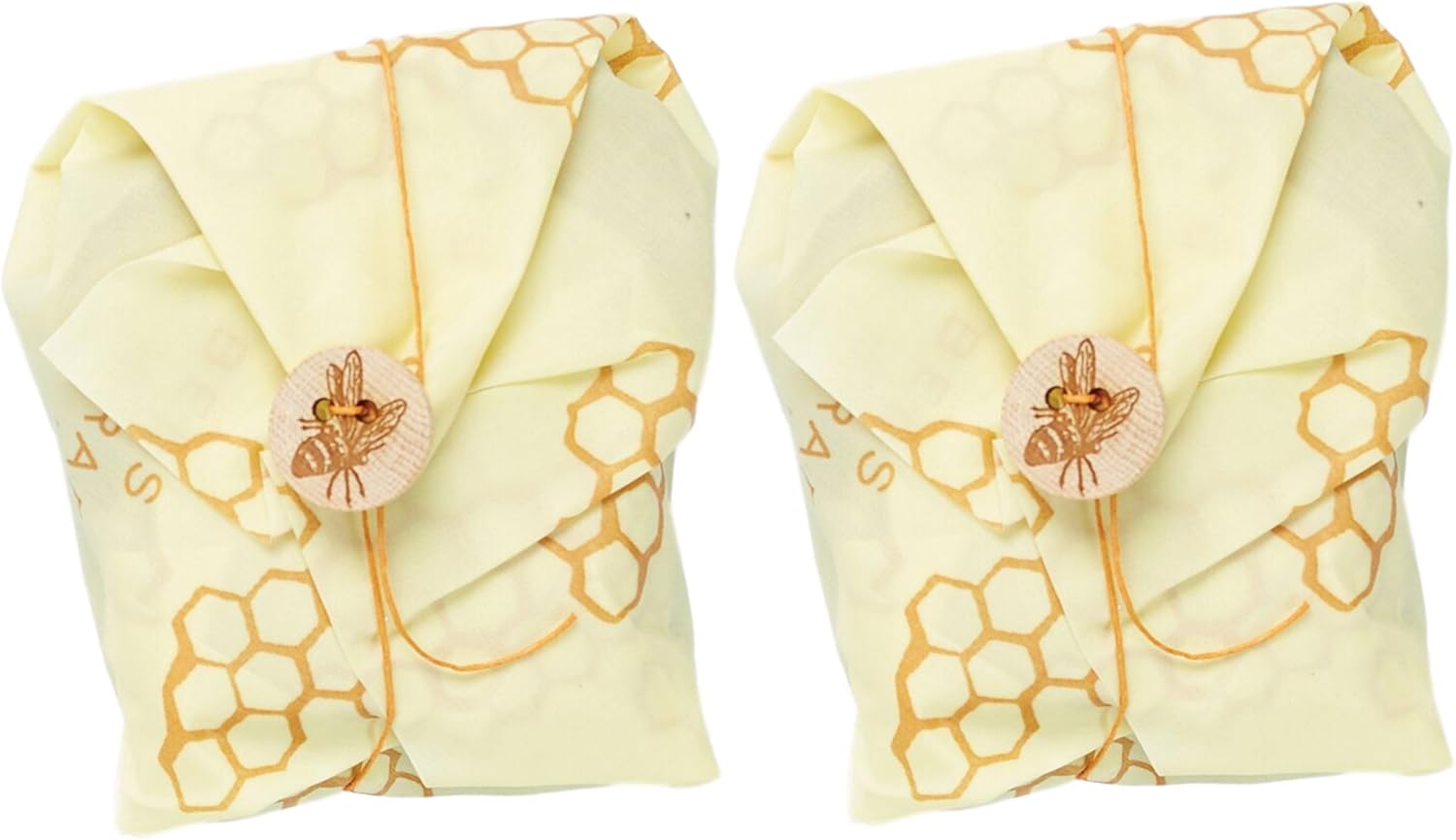 Bee's Wrap Sustainable Sandwich Wrap Pack of 2 Cling Film Substitute