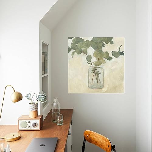 Miniatura 3 de ART.COM Lienzo decorativo para pared, diseño Greenery Still Life II por Emma Scarvey, decoración botánica, 24 x 24 pulgadas