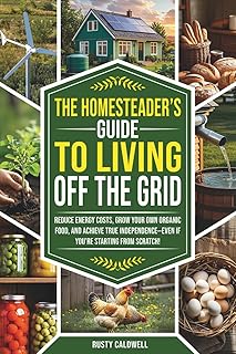 The Homesteader’s Guide to Living Off the Grid: Reduce Energy Costs, Grow Your Own Organic Food, and Achieve True Independence — Even If You’re Starting from Scratch!
