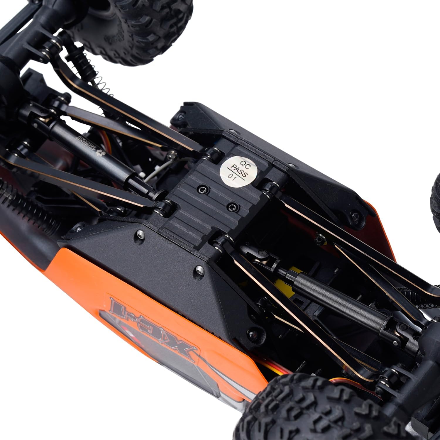 2PCS Hard Steel Extended Longer Drive Shafts with D Shaped Hole for Axial AX24 XC-1 (Match Upgraded Extended Chassis Suspension Links)