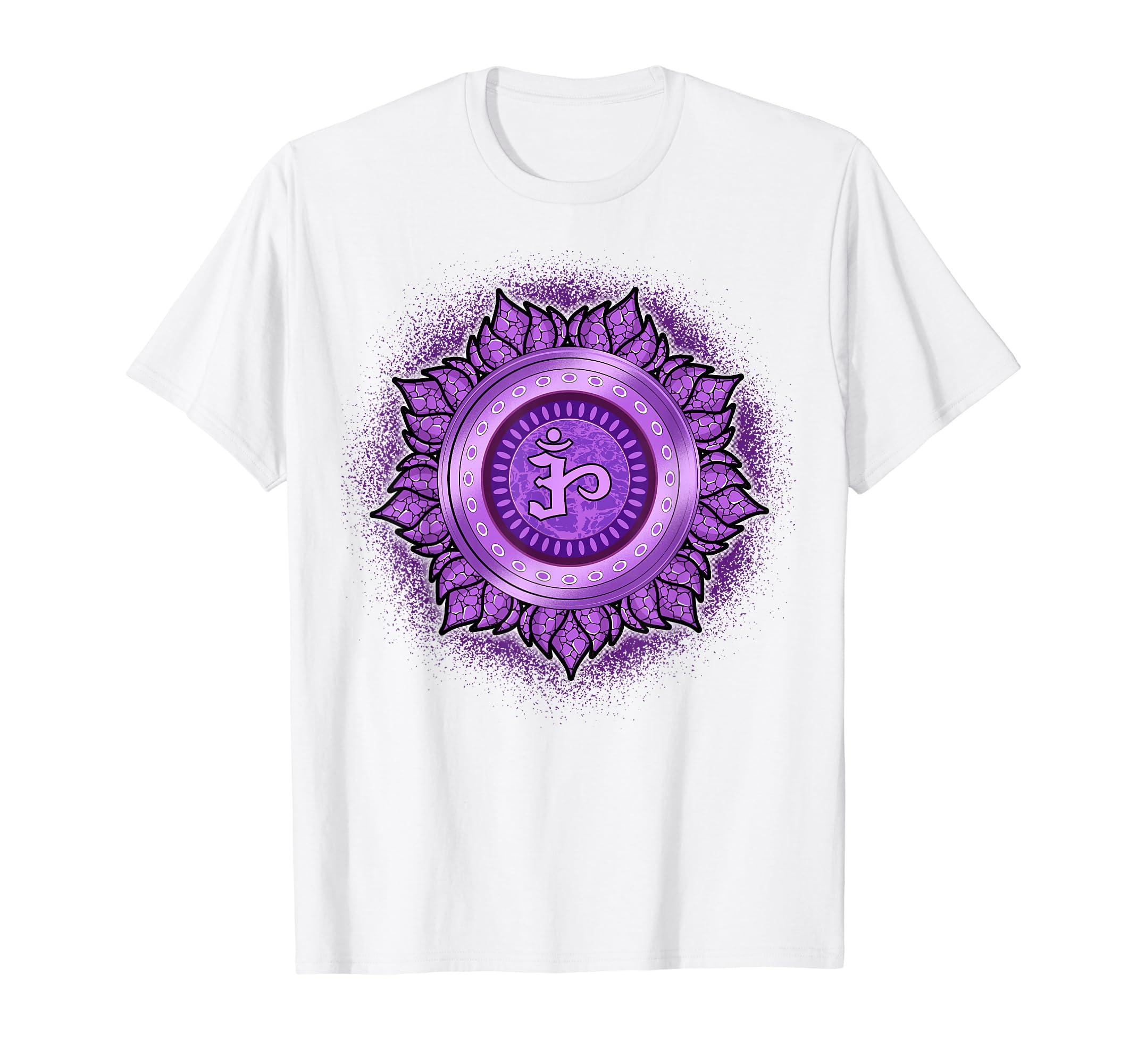 Meditation T Shirt Sacred T Shirt Crown ChakrasMeditation T Shirt Mindfulness Shirt Crown Chakras Shirt T-Shirt