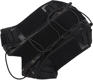 Capa de capacete, camuflagem ajustável de nylon para treinamento militar para capacete rápido