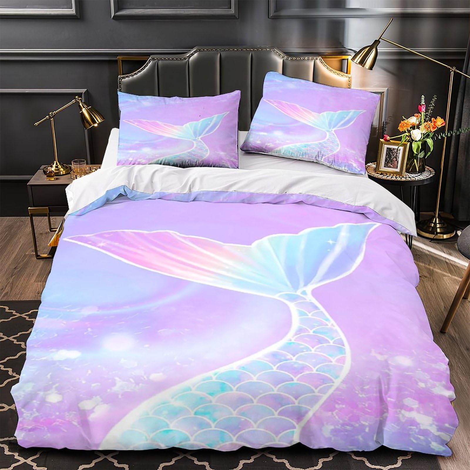Parure de lit suricate anti-acariens avec fermeture éclair pour un lit double toujours propre