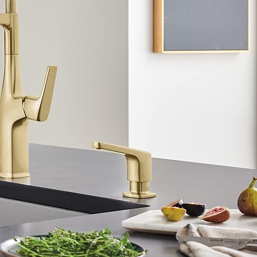 Miniatura 2 de BLANCO 442988 RIVANA Dispensador de jabón, oro satinado