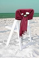 Vista 102 de Sakkas - Chal liso, suave y sedoso Negro