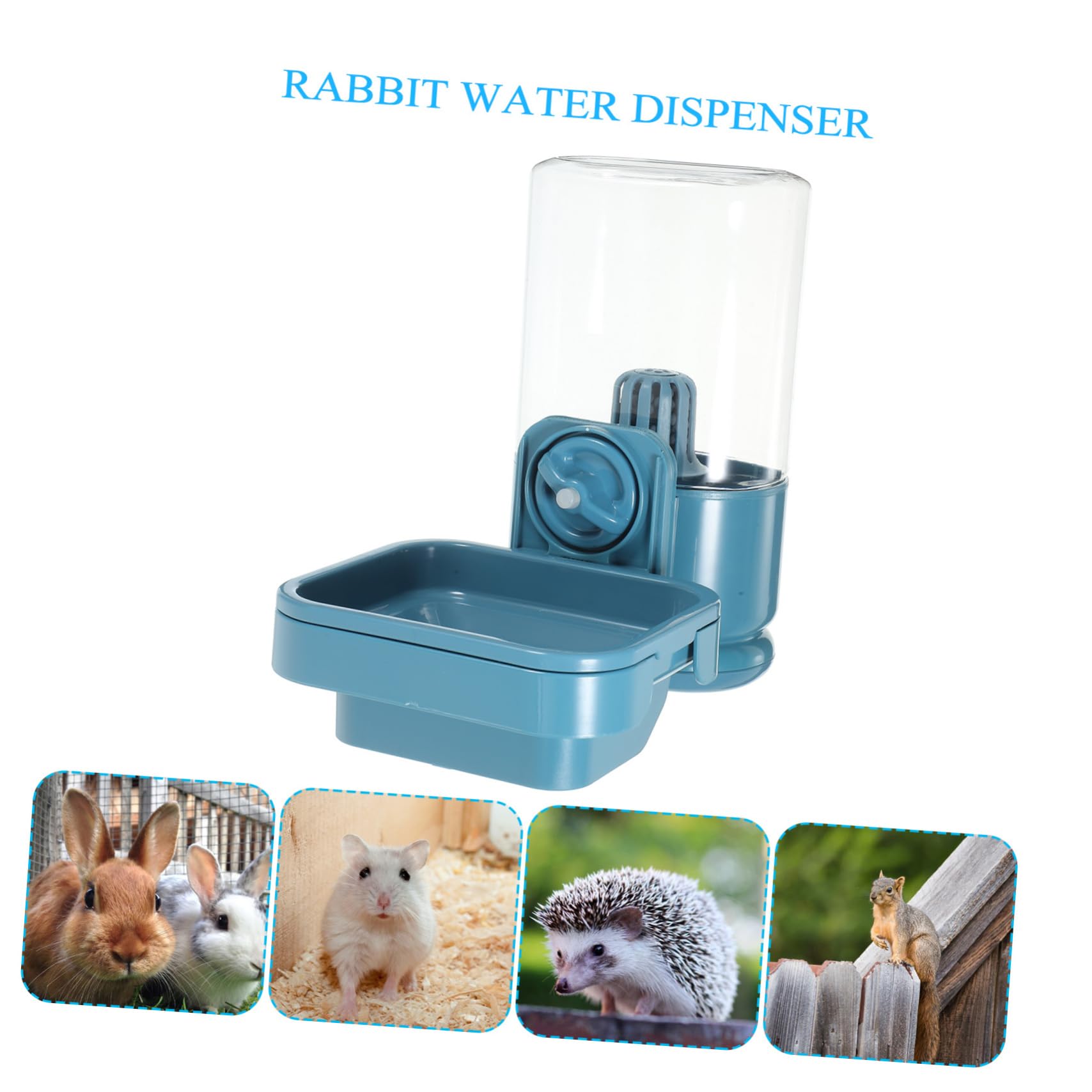 GALPADA Bevanda per Conigli Bottiglia D'acqua Appendibile Dispenser D'acqua per Gabbia per Piccoli Animali Domestici Strumenti per Alimentazione dei Conigli