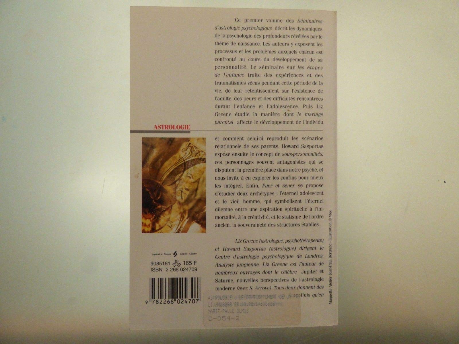 Astrologie : le développement de la personnalité. Séminaire d'astrologie psychologique, tome 1