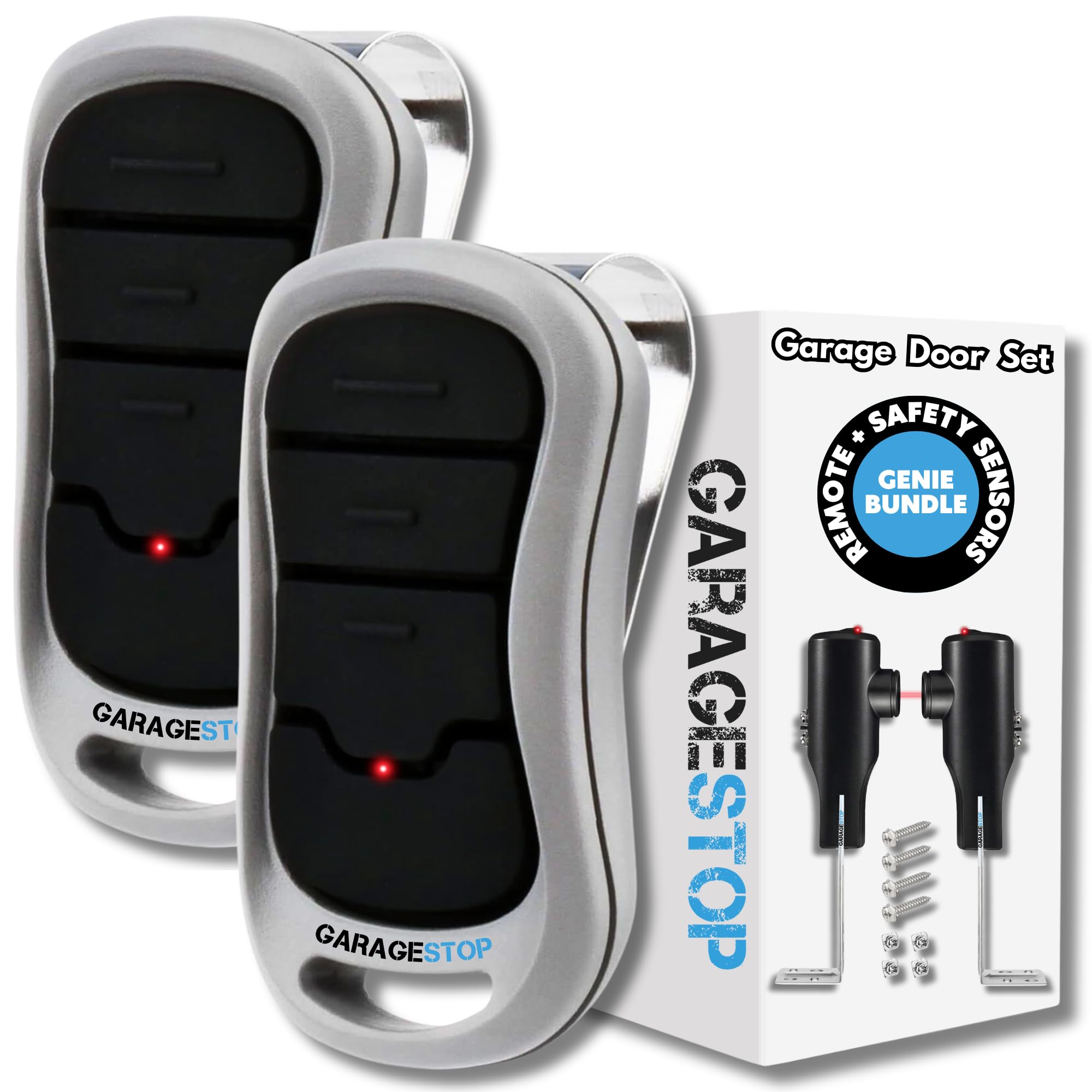 Garage Door Beams Genie Garage Door Sensor Replacement - GSTB-R STB-BL Safety  Beam Kit With Brackets Garage Door Openers, image size:2000x2000