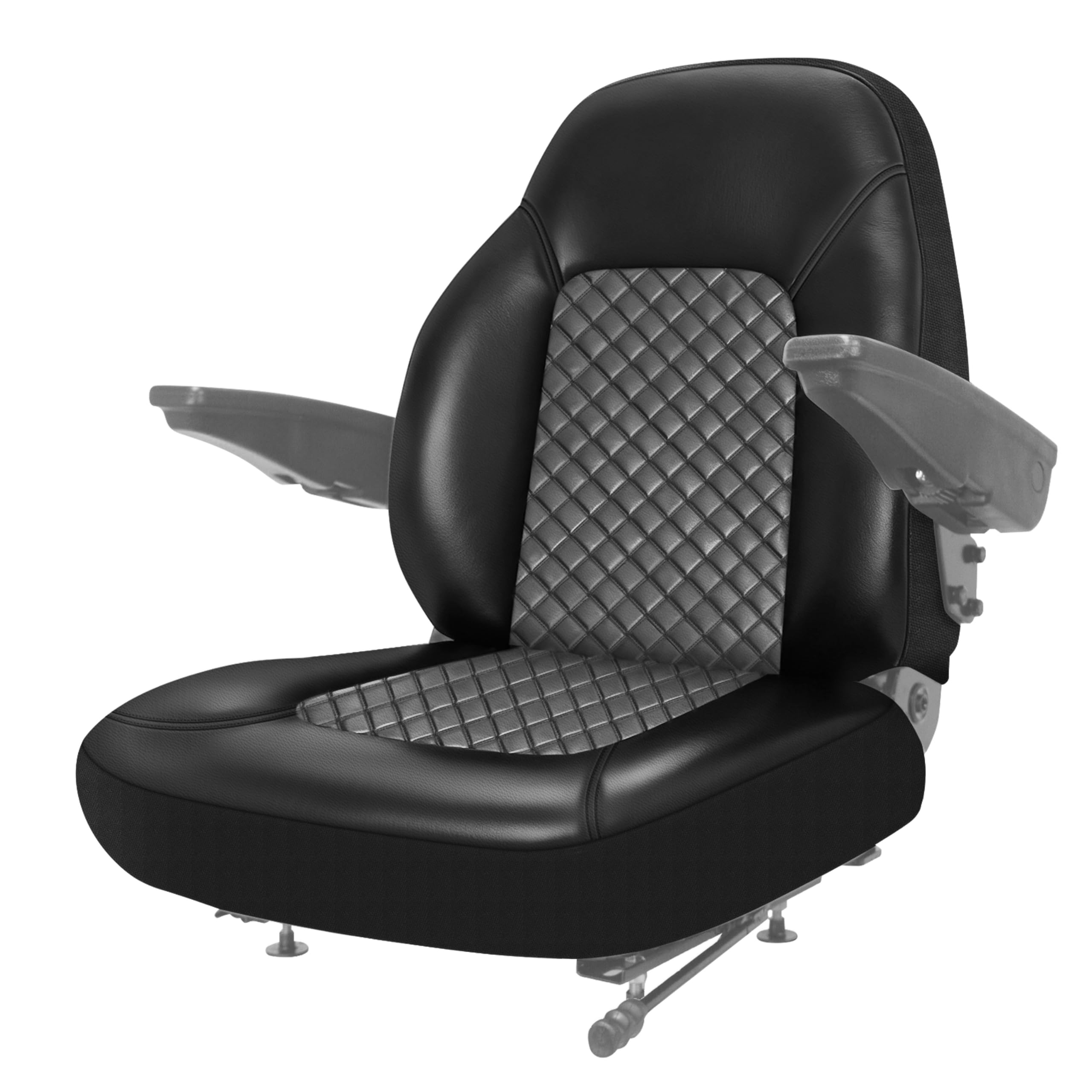 Funda para asiento de tractor para tractores de armario sin reposacabezas, máquina agrícola, funda de asiento para tractor, cargador de horquilla, excavadora, funda de asiento para tractor, fundas de