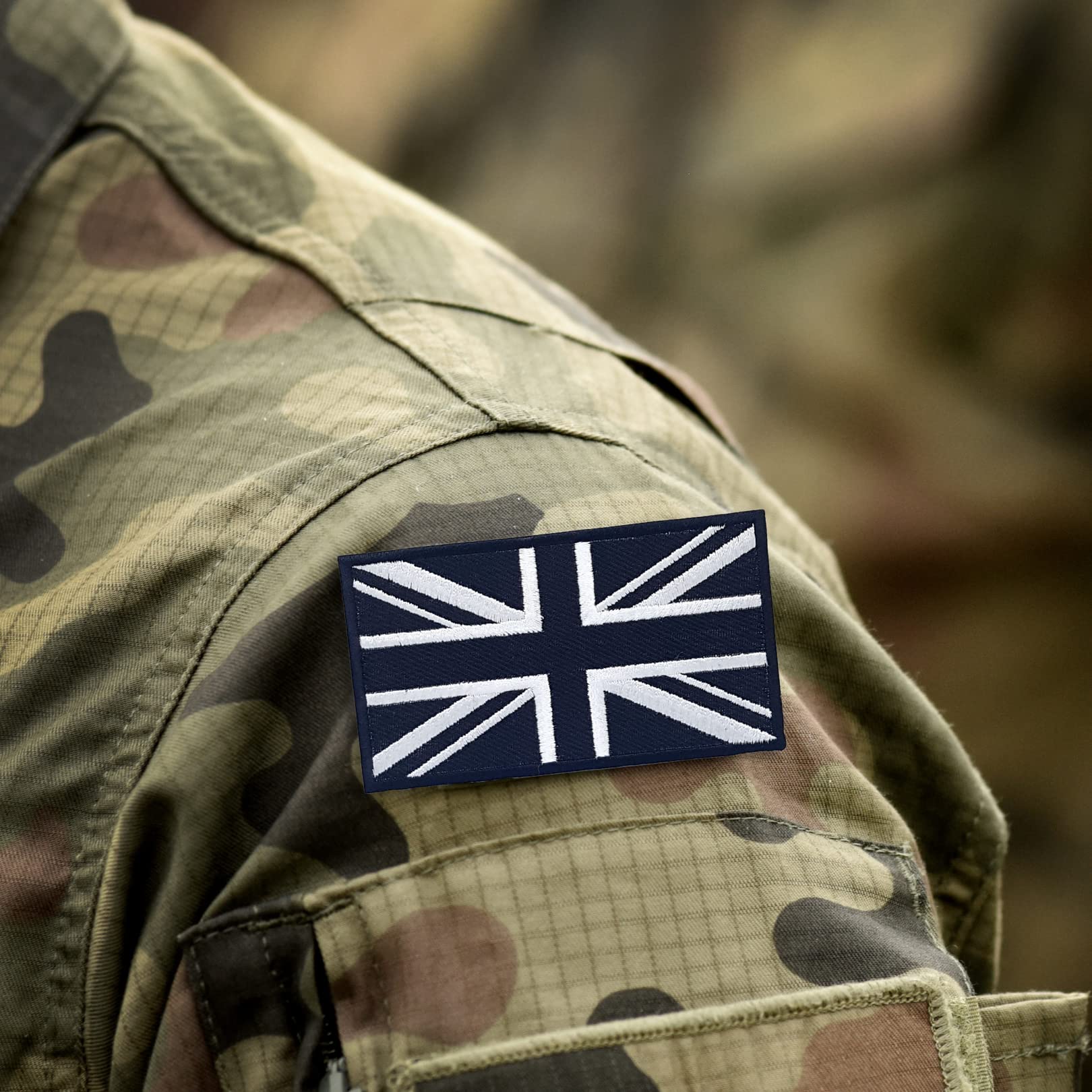 Collectible Sewing Transfers Buy Union Jack British Flag Iron On Patch Online In India Single Patch Badge Collectible Police Patches - Foto 7