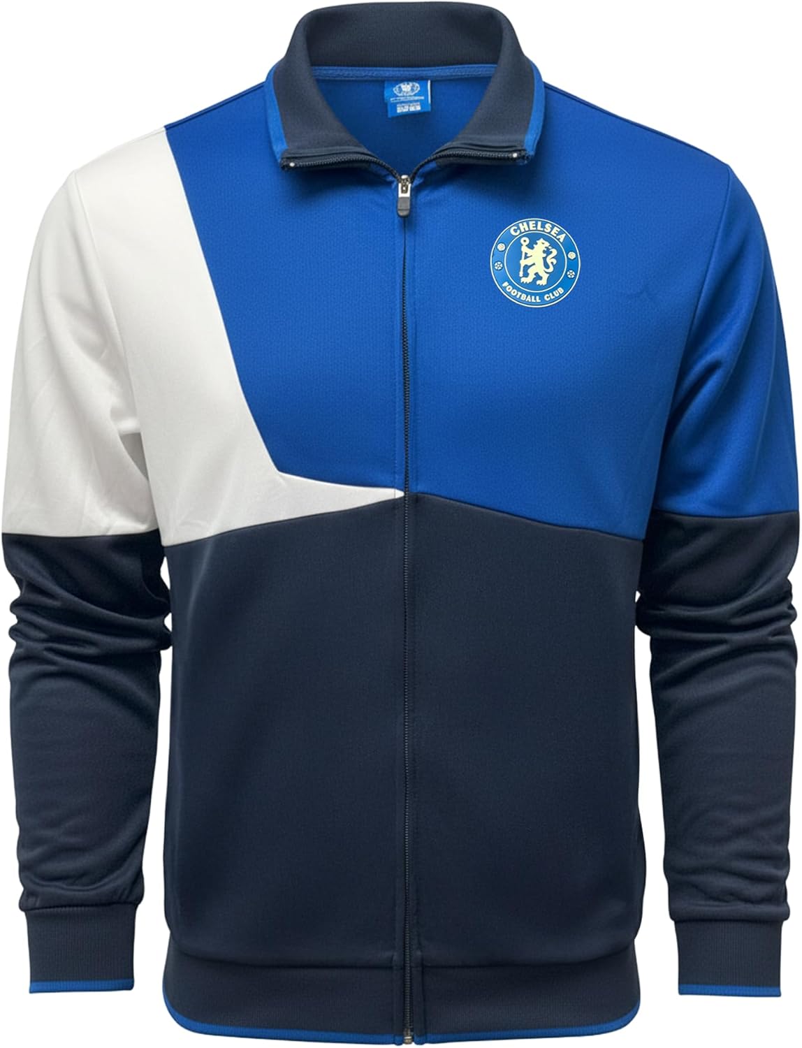 Icon Sports Kids Chelsea Track Jacket – Youth Sizes - Official Chelsea FC Zip-Up Training Jacket