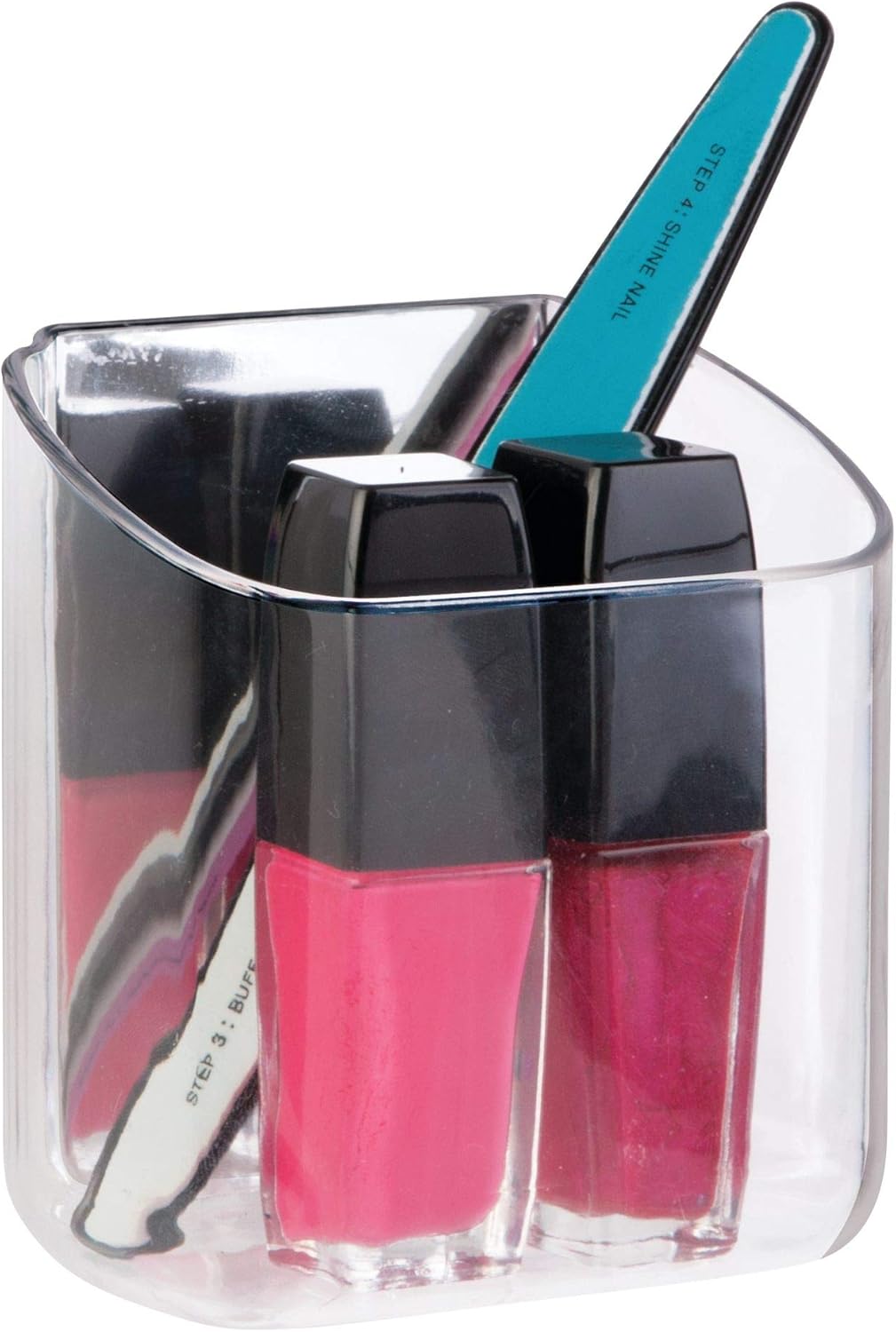 iDesign AFFIXX, PeelandStick Strong SelfAdhesive Una Cosmetic Organizer for