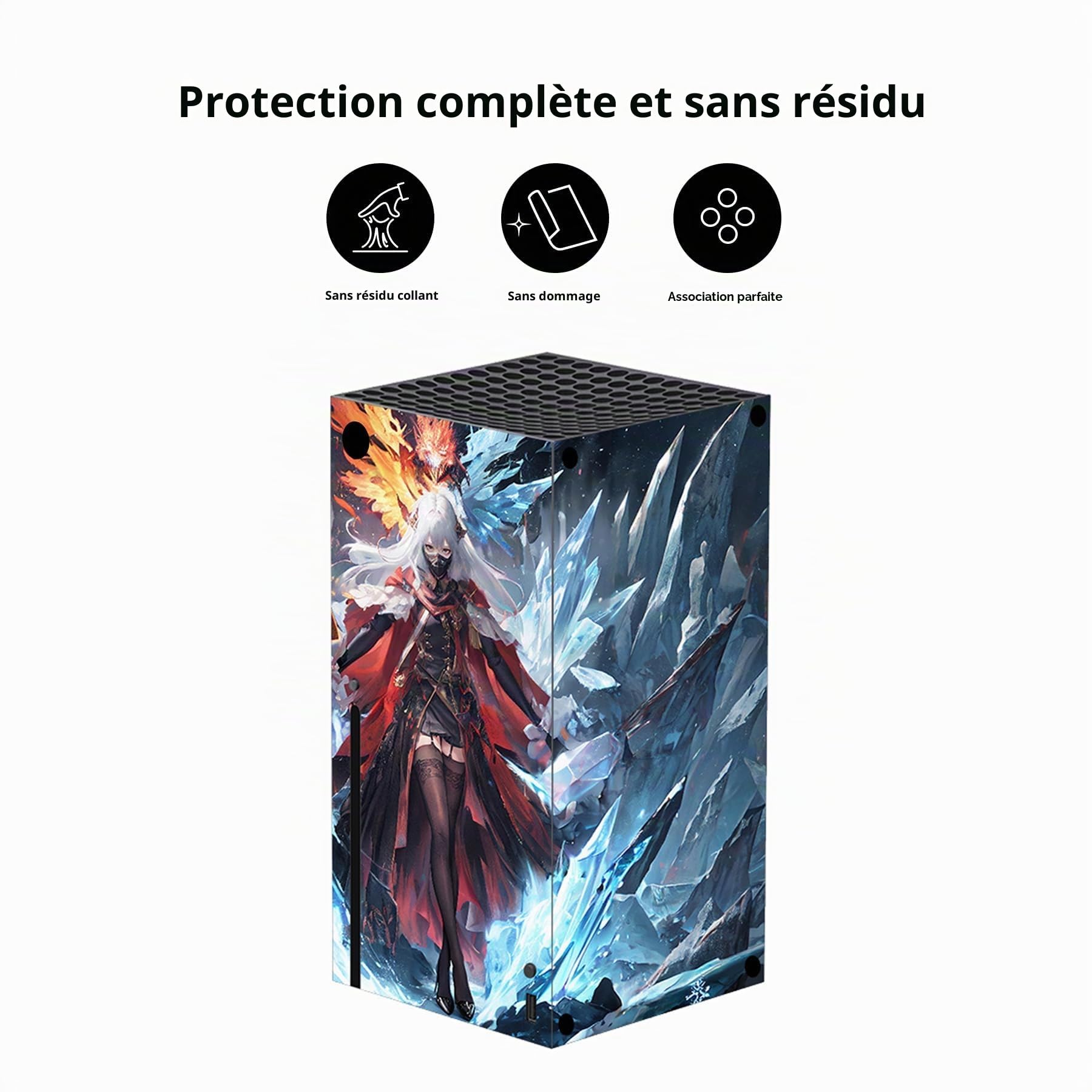 playvital Autocollant Manette pour Xbox Series X Accessoires Protection,Stickers pour Xbox Series X Console Skin-Convocation Alchimiste