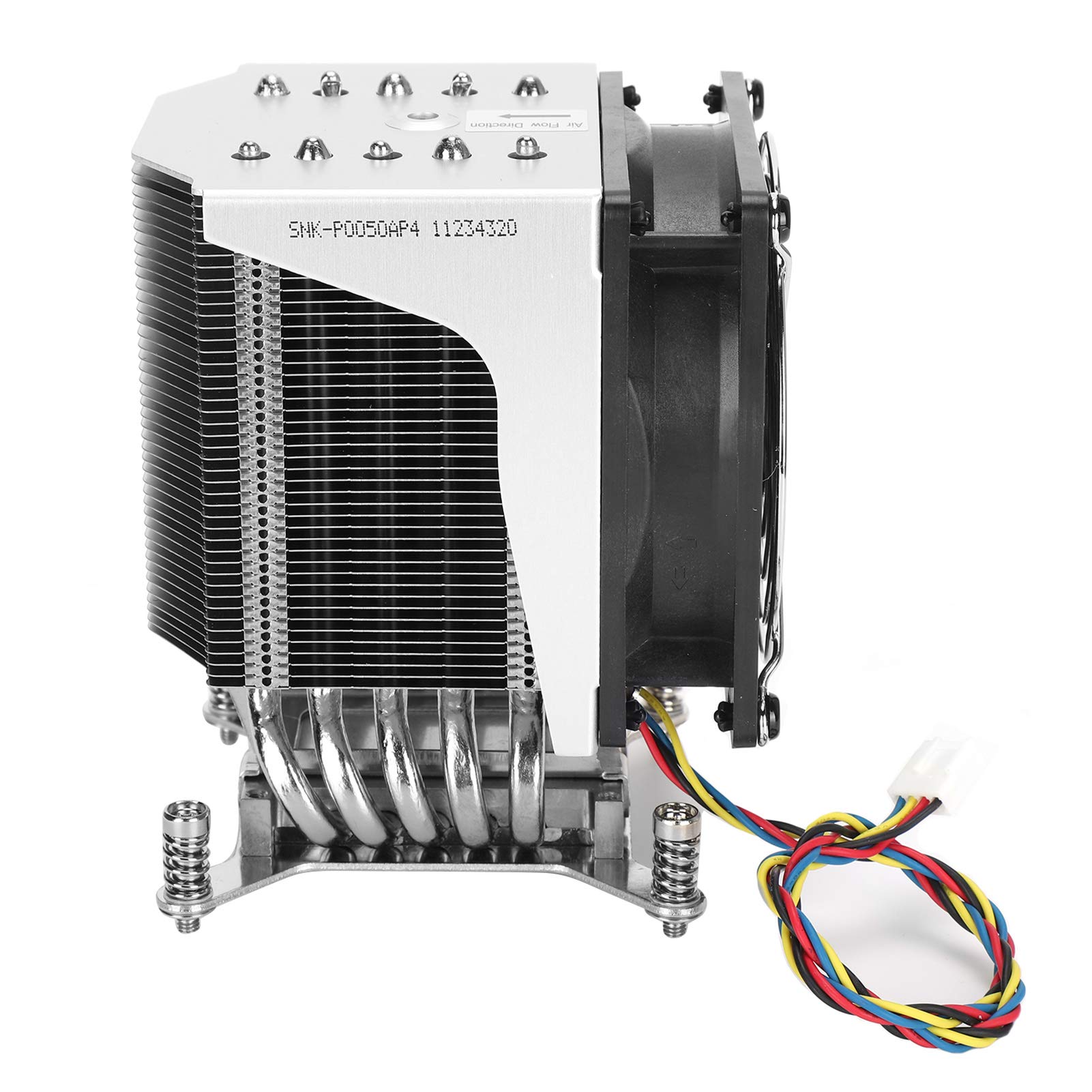 Ventola di Raffreddamento CPU, Dissipatore di Calore 3800RPM, Radiatore Air Cooler per Computer SNK