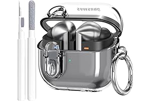Samsung Galaxy Buds Pro 3 Ultra-Clear Protective Case with Cleaner Kit