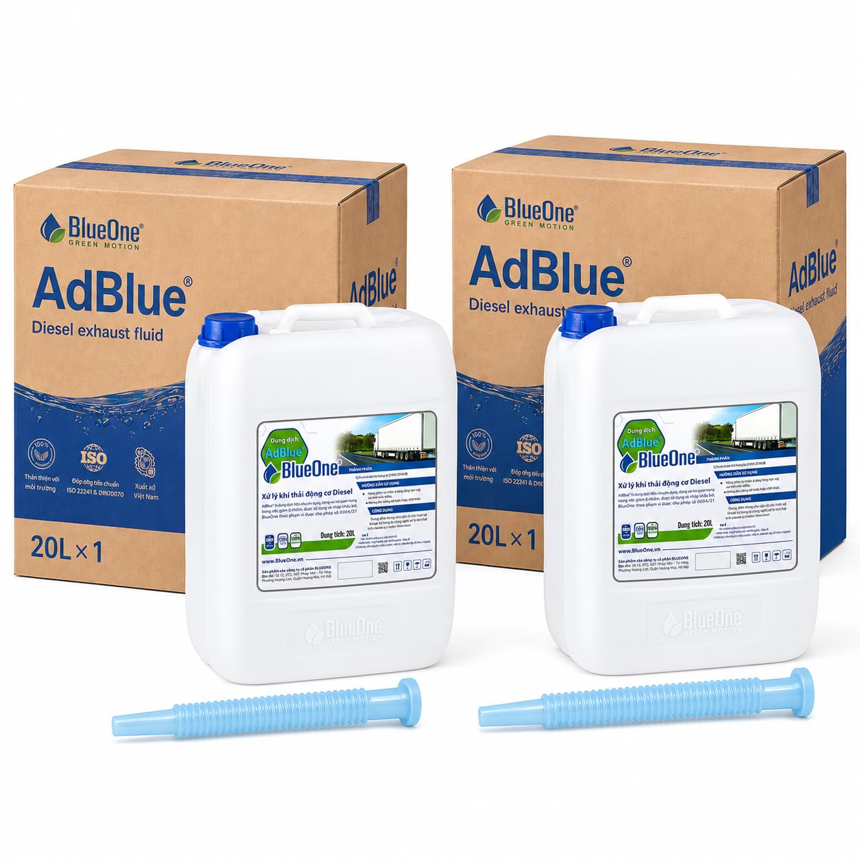 Amazon.co.jp: 20L ×2個セット 合計40L（20L ノズル付き）AdBlue