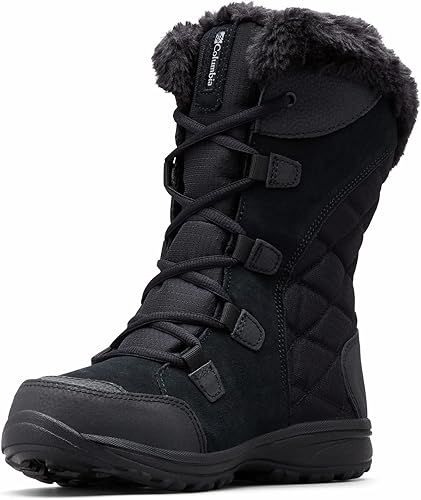 Columbia Botas de nieve Ice Maiden II para mujer, Nieve
