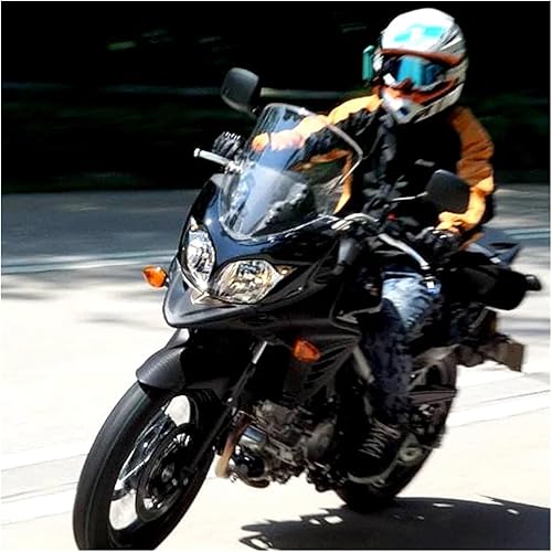 Miniatura 6 de Cubierta de rueda delantera de motocicleta compatible con Suzuki DL 650 Vstrom DL650 V-strom 2012 2013 2014 2015 2016 2017 (color negro-b1)