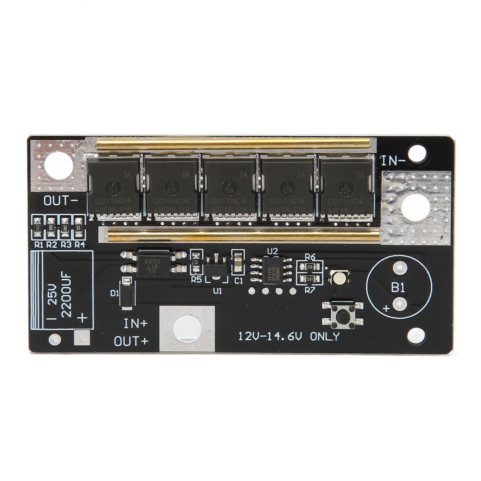 Spot Welder Circuit Module, 12V 90?150A Automatic Trigger Welding Spot Welder PCB Circuit Board DIY Kit Stable Battery Energy Storage for 32650