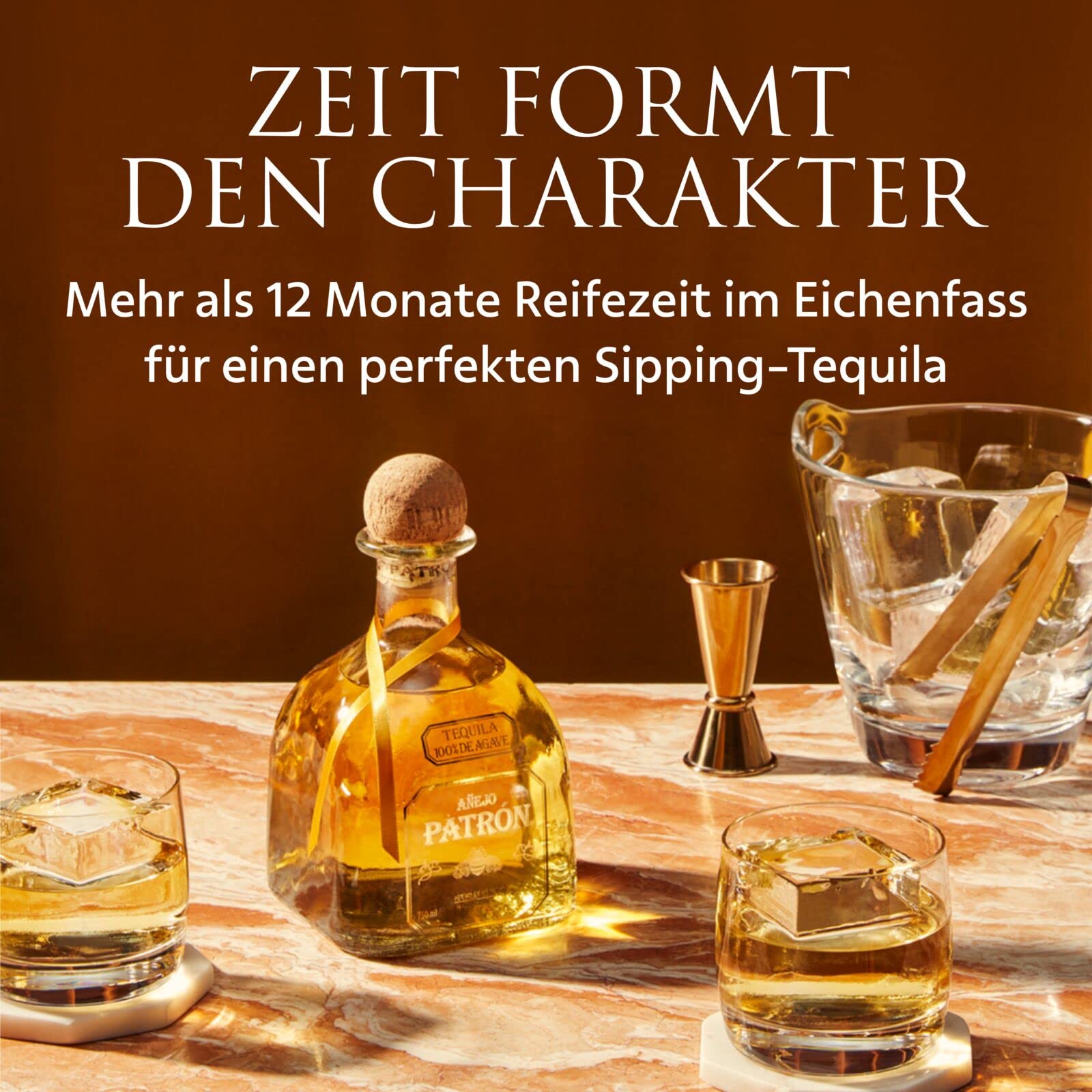 PATRÓN Añejo Premium Tequila 40% 70 cl 700 ml