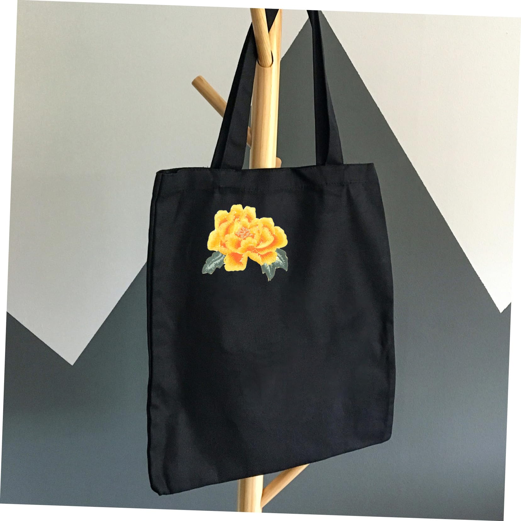 Gadpiparty 5 Sätze Kleidungsdekoration Stickerei Stoff Aufnäher Aufnäher Reparatur Kleidung Bügelflicken Nähen Kleidung Stickflicken Blumenstickerei Gestickte 4 Stück * 5