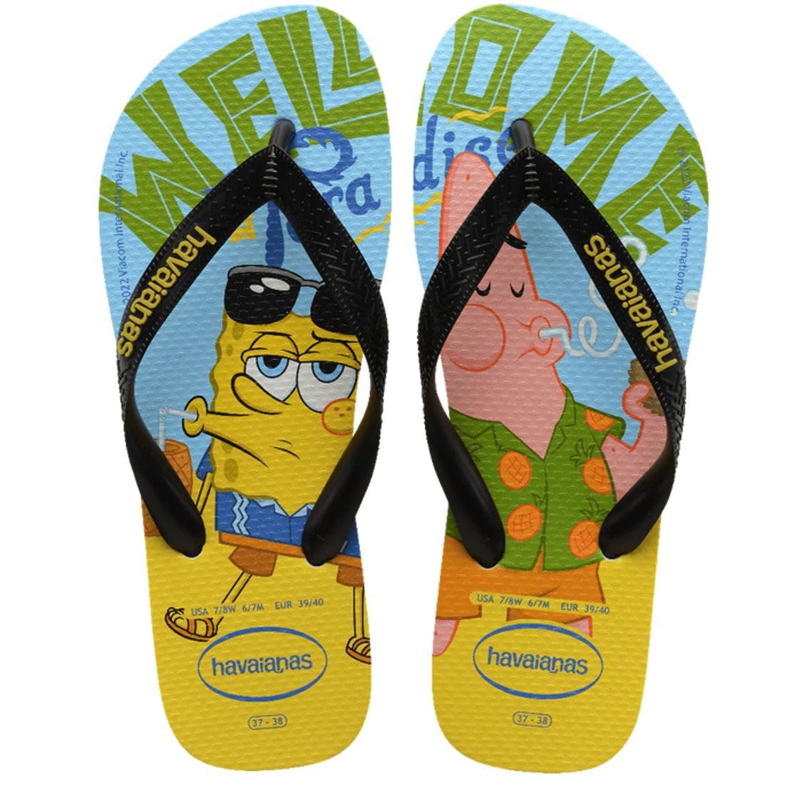 Havaianas Unisex Top SpongebobFlipflop