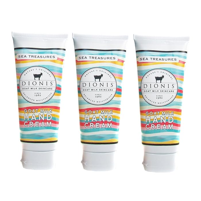 Buy Dionis Goat Milk Hand Cream 3 Piece Travel Gift Set Sea Treasures
