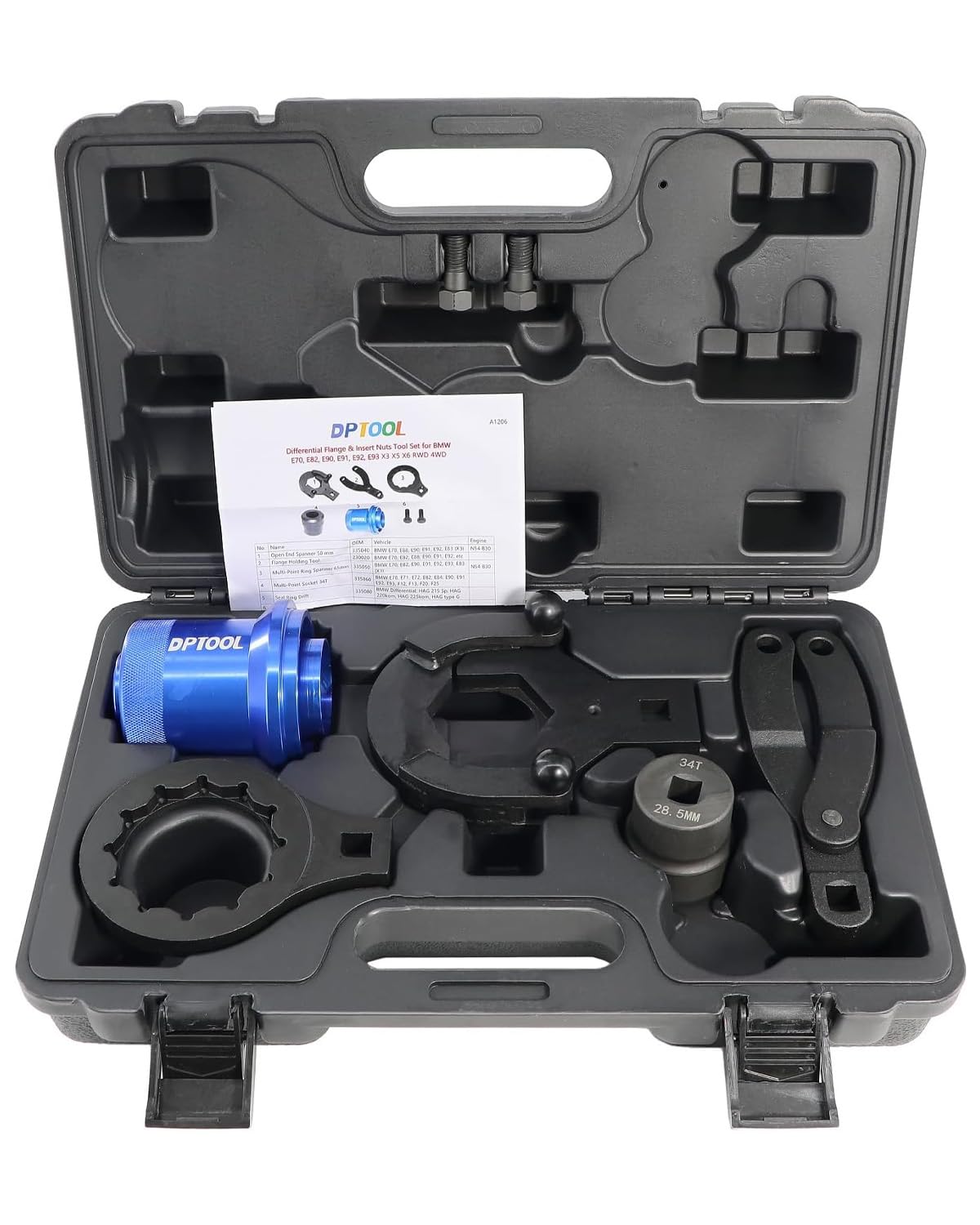 Photo 1 of DPTOOL Rear Drive Axle Differential Installer Remover Tool Kit for BMW