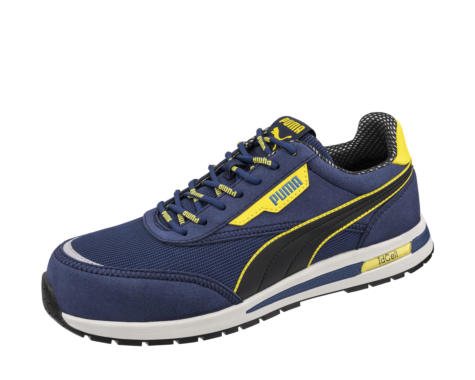 PUMA Safety Rider Blue Low SB E PS FO HRO SR scarpe antinfortunistiche leggere traspiranti EH unisex antiscivolo senza metallo cappuccio in fibra di vetro scarpe da lavoro