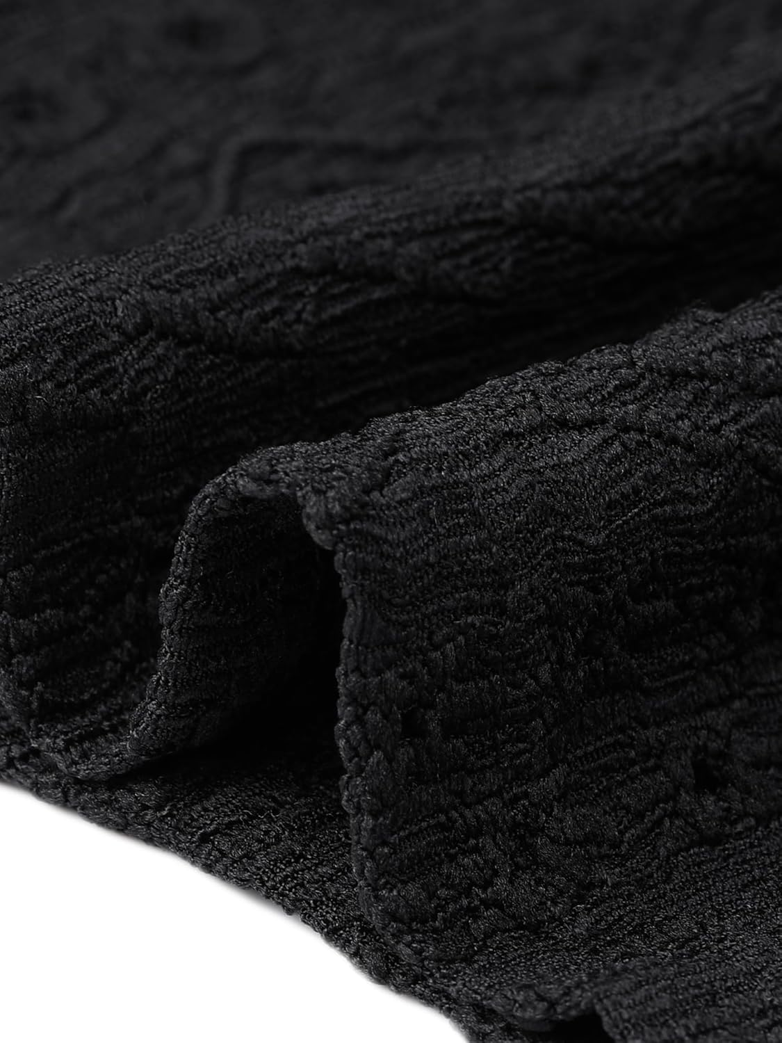 Allegra K Eyelet Tops for Women's Short Sleeve Hollow Out Summer Dressy Casual Top - Image 5