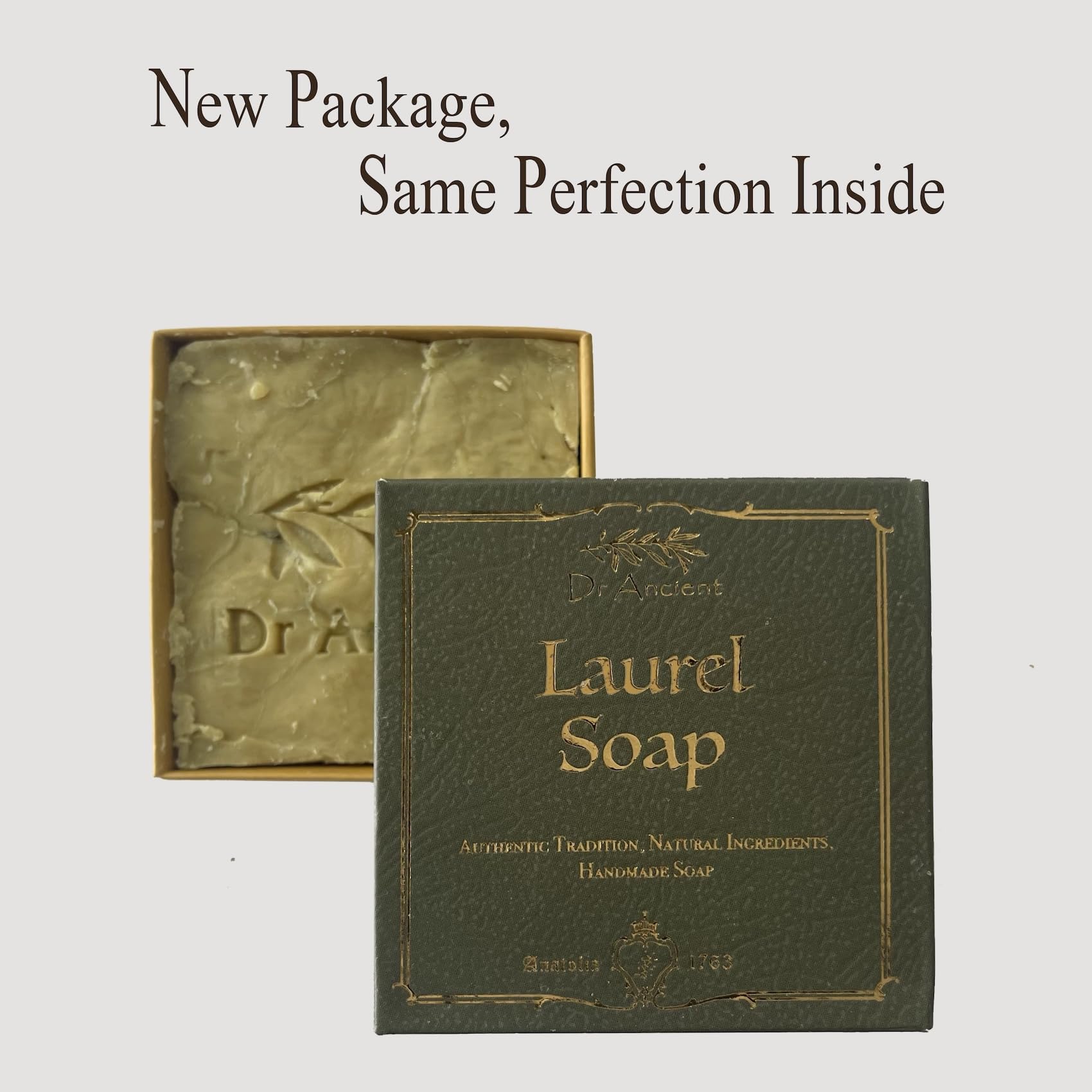 Laurel Soap Bar - Signature Gift Box Edition - Handmade Natural Soap with Laurel Oil - 140g Premium Gift Soap - Image 2