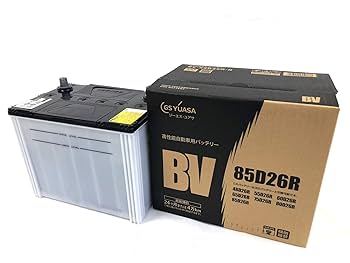 GS YUASA 85D26R バッテリー　ユアサ Amazon.co.jp: GS YUASA BV-85D26R-N Japanese Car Battery