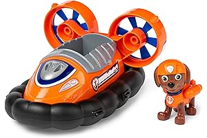 PAW Patrol Zuma's Hovercraft: Adventure-Ready Vehicle and Collectible Figure for Kids' Imaginative Play