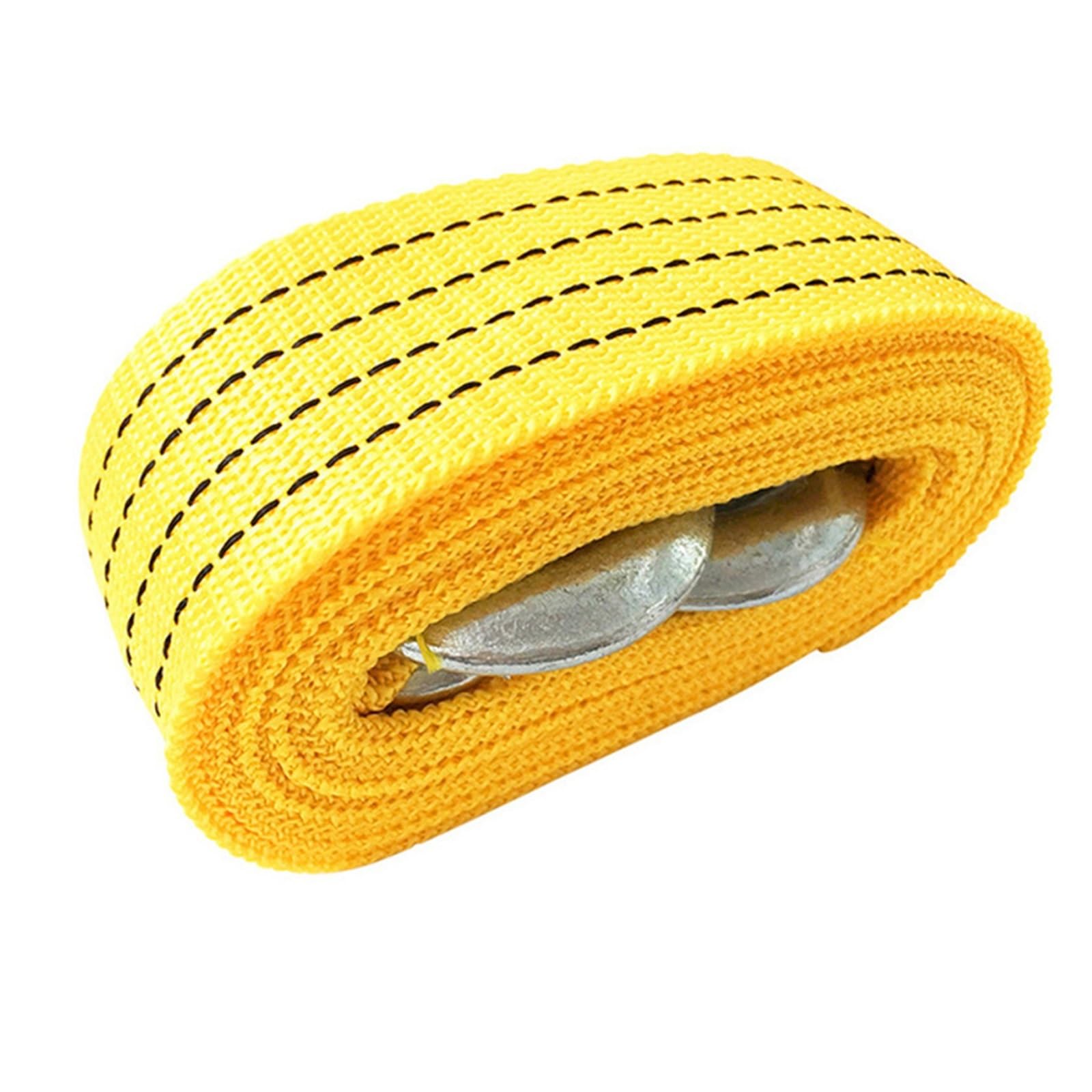 2PC Heavy Duty Car Road Recovery Pas Holowniczy Liny Holownicze Z 2 Hakami Holowniczymi Akcesoria Samochodowe Stylizacja Samochodu Solidna I Niezawodna