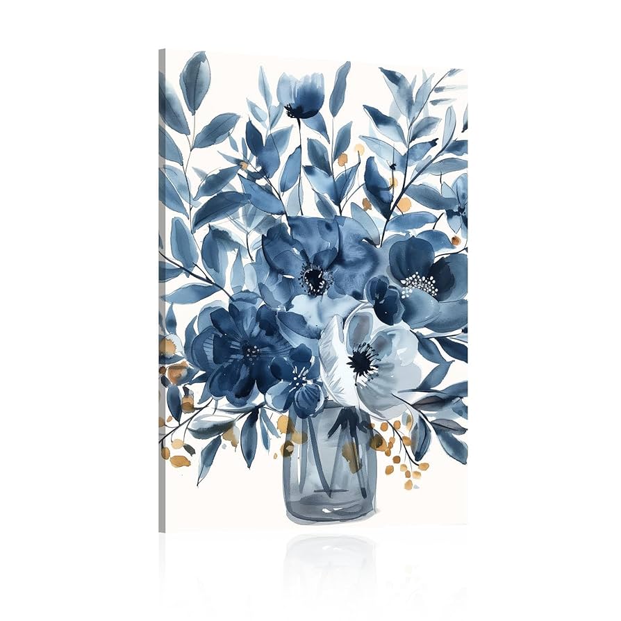 絵画 flk041095 Amazon.com: ARTISTIC PATH Abstract Flower Bouquet Wall Art