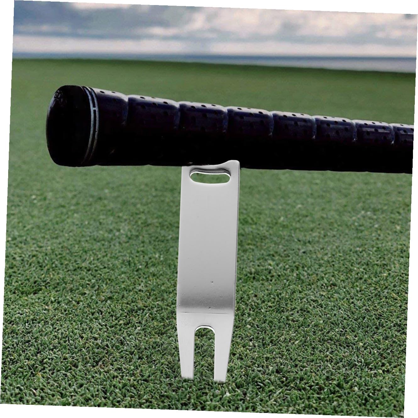 BESPORTBLE Werkzeug Zum Markieren Von Golfbällen Golfball Marker Golf Zubehör Golfzubehör Reparaturwerkzeug Für Golfrasen Golfgriffe Golfbedarf Tragbarer Golfmarker Eisen Silver 6st