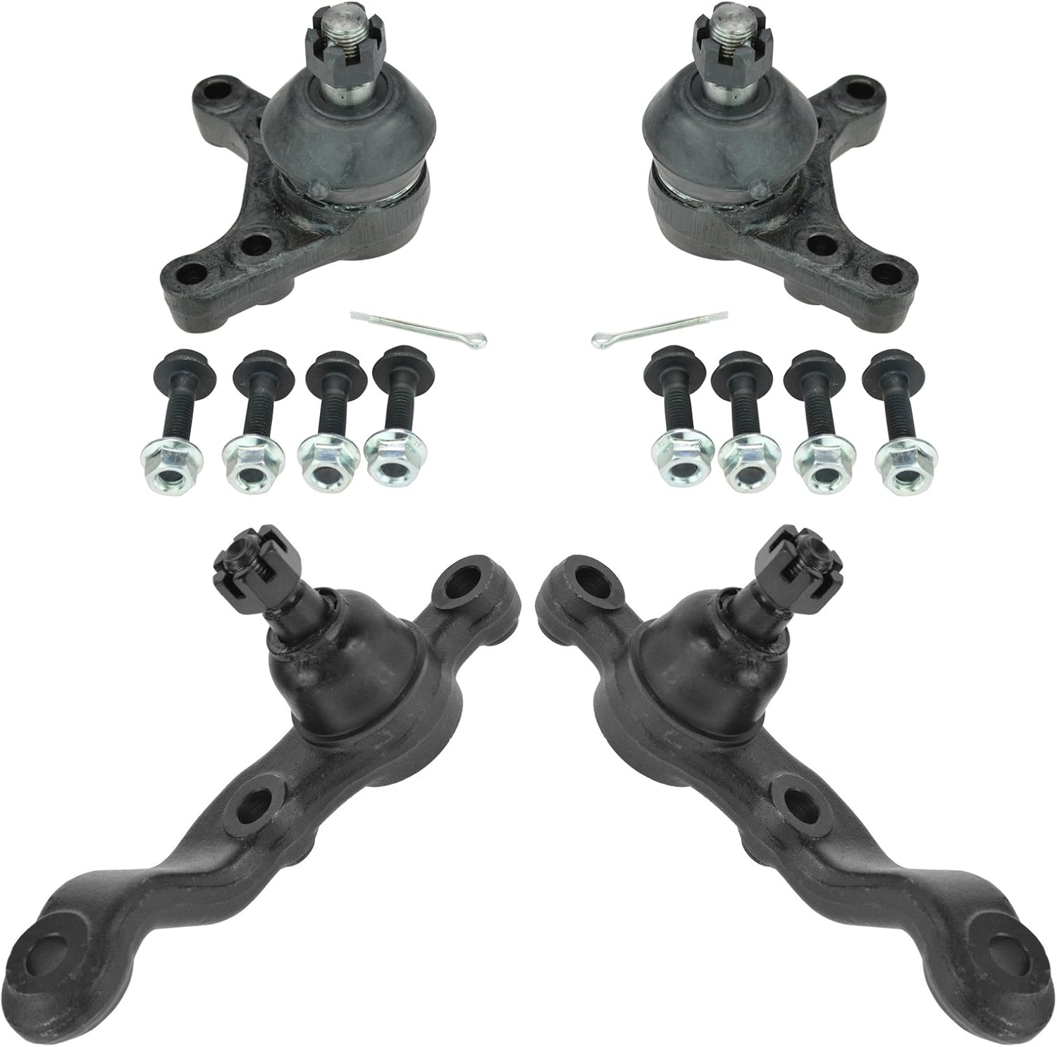 MOTORS Front LH & RH Upper Lower Ball Joints for Toyota 3.4L RWD