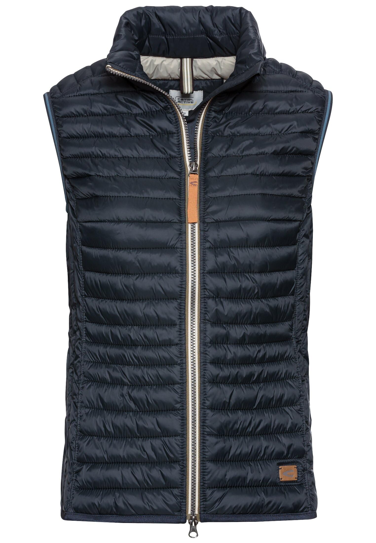 camel active Women's 360460-9e50 Jacket, darkblue, 42